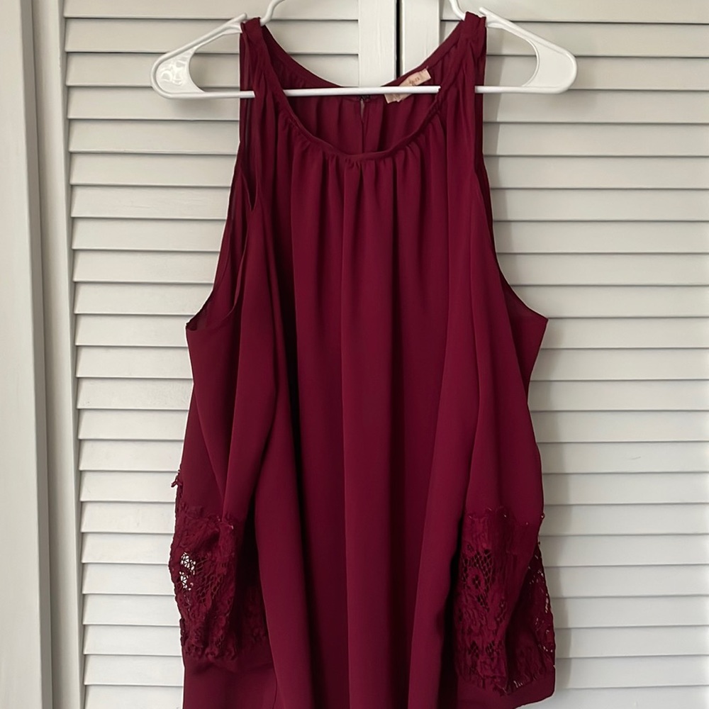 Cold shoulder top